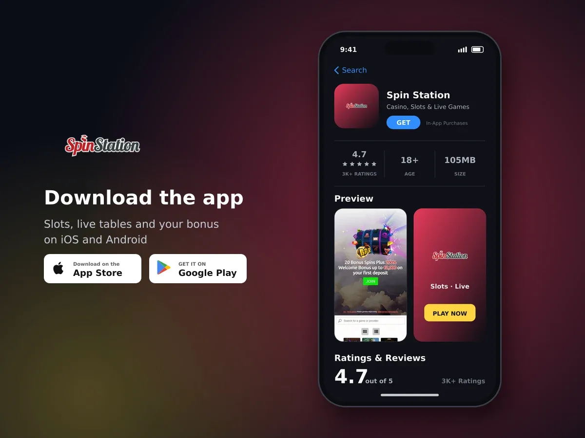 Spin Station app